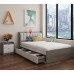 Modern Scandinavian Bedroom Storage for Single Bed 120cm Drawer for Adults