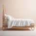 Hand Woven Rattan Bed Creative Bedroom Rattan Bed