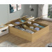 Custom TATAMI Bed no Headboard Storage Pressure Drawers Twin High Box Bed Small Room Custom TATAMI Bed no Headboard Storage Pressure Drawers Twin High Box Bed Small Room