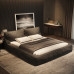 Luxury Fabric Bed Modern Simplicity Master Bedroom Double Bed Nordic Tatami Bed Atmospheric Bed Italian Soft Package Bed Luxury Fabric Bed Modern Simplicity Master Bedroom Double Bed Nordic Tatami Bed Atmospheric Bed Italian Soft Package Bed