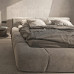 Scandinavian Luxury Tatami Floor Master Bed Sofa Cloth Art Bed Double Bed Minimalist Modern Simple Low Bed Wedding Bed