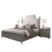 American Light Luxury Whitewood Master Bedroom Double Vintage Fabric Soft Package Bed Modern Minimalist Highend Solid Wood American Light Luxury Whitewood Master Bedroom Double Vintage Fabric Soft Package Bed Modern Minimalist Highend Solid Wood