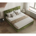 Scandinavian Luxury Double Fabric Bed Modern Minimalist Velvet Soft Bed Apartment Furniture New