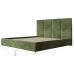 Scandinavian Luxury Double Fabric Bed Modern Minimalist Velvet Soft Bed Apartment Furniture New