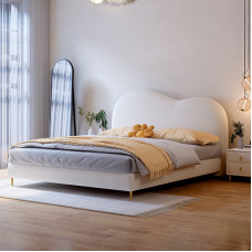 Modern Minimalist Double Bed Bedroom for Couples 18m Modern Minimalist Double Bed Bedroom for Couples 18m