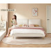 Modern Minimalist Tech Fabric Bed Luxury Cream Double Bedroom Modern Minimalist Tech Fabric Bed Luxury Cream Double Bedroom