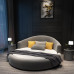 Double Bed Round Bed Wedding Bed Modern Minimalist Theme Hotel Couples Washable Master Bedroom for Small Home Double Bed Round Bed Wedding Bed Modern Minimalist Theme Hotel Couples Washable Master Bedroom for Small Home