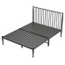 Iron Bed Double Single Princess European Simple Modern Bed Iron Frame Bed Rental House Iron Bed Double Single Princess European Simple Modern Bed Iron Frame Bed Rental House