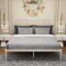 Iron Bed Double Single Princess European Simple Modern Bed Iron Frame Bed Rental House Iron Bed Double Single Princess European Simple Modern Bed Iron Frame Bed Rental House