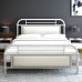 Modern Minimalistic Iron Bed Frame Single Double Luxury Bed
