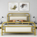 Modern Minimalistic Iron Bed Frame Single Double Luxury Bed
