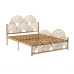 Scandinavian Minimalist Modern Double Iron Bed European Luxury Princess Iron Bed