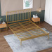Iron Double150cm Frame Nordic Luxurious Simple Princess Rental House 180cm Single Child Bed Iron Double150cm Frame Nordic Luxurious Simple Princess Rental House 180cm Single Child Bed