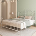 Modern Minimalist Double Bed for Girls Bedroom 150cm Nordic Iron Bed Modern Minimalist Double Bed for Girls Bedroom 150cm Nordic Iron Bed