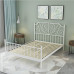 Iron European Princess Simplicity Modern Single Double 180cm Bed 150cm Iron Rack Bed