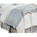 Vintage White Iron Bed Double Bed Palace Style Main Bedroom Vintage White Iron Bed Double Bed Palace Style Main Bedroom