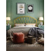 Nordic Modern Minimalist Ecofriendly Iron Bed Luxury Wealth Bed Single Double