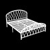 Nordic Modern Minimalist Ecofriendly Iron Bed Luxury Wealth Bed Single Double
