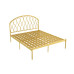 Nordic Modern Minimalist Ecofriendly Iron Bed Luxury Wealth Bed Single Double