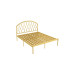 Nordic Modern Minimalist Ecofriendly Iron Bed Luxury Wealth Bed Single Double