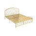 Nordic Modern Minimalist Ecofriendly Iron Bed Luxury Wealth Bed Single Double