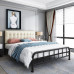 Highend Iron Bed Double Bed 180cm Reinforced Thick Nordic Luxury Single Bed 150cm Children Iron Frame Bed Highend Iron Bed Double Bed 180cm Reinforced Thick Nordic Luxury Single Bed 150cm Children Iron Frame Bed