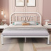 Iron Frame Bed Simple Modern Princess 150cm 180cm Double Single Nordic Child Apartment Rent Iron Frame Bed Simple Modern Princess 150cm 180cm Double Single Nordic Child Apartment Rent