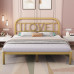 Iron Frame Bed Simple Modern Princess 150cm 180cm Double Single Nordic Child Apartment Rent Iron Frame Bed Simple Modern Princess 150cm 180cm Double Single Nordic Child Apartment Rent