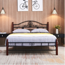 Iron Bed Frame Wooden Bed Legs Steel Wood Structure Thick Tube Height Adjustable Iron Bed Frame Wooden Bed Legs Steel Wood Structure Thick Tube Height Adjustable