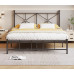 Scandinavian Minimalist Luxury Twin Bed Iron 180cm Frame Toddler Single Bed Scandinavian Minimalist Luxury Twin Bed Iron 180cm Frame Toddler Single Bed