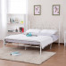 Modern Minimalistic Iron Bed Princess Iron Bed Meters Single Bed for Kids Meters Double Bed Iron Frame Bed