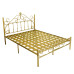 Modern Minimalistic Iron Bed Princess Iron Bed Meters Single Bed for Kids Meters Double Bed Iron Frame Bed