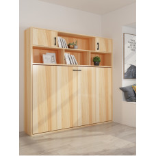Multifunctional Wall Bed Hardware Electric Small Space Folding Bookcase Horizontal Invisible Murphy Bed