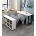 Multifunctional Invisble Solid Wood SingleDouble Bed Cabinet
