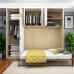 Multifunctional Invisible Bed Small Household Foldable Single and Double Wall Bed with Multiple Spaces Multifunctional Invisible Bed Small Household Foldable Single and Double Wall Bed with Multiple Spaces