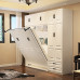 Invisible Foldable Bed Cabinet Multifunctional Small Wooden Bedspace Saving Wallbed Bookshelf Cabinet Invisible Foldable Bed Cabinet Multifunctional Small Wooden Bedspace Saving Wallbed Bookshelf Cabinet