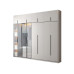 Customized Invisible Bed Folding Murphy Bed Bookcase Wardrobe Wall Bed Multifunctional Bed Combination Cabinet Flip Bed Customized Invisible Bed Folding Murphy Bed Bookcase Wardrobe Wall Bed Multifunctional Bed Combination Cabinet Flip Bed