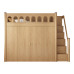 All Wooden Bunk Bed With Wardrobe All Wooden Bunk Bed With Wardrobe