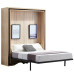Rotating Cabinet Wall Bed Foldable Invisible Bed Small Apartment Flip Fold Bed Rotating Cabinet Wall Bed Foldable Invisible Bed Small Apartment Flip Fold Bed