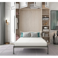 Invisible Folding Wall Bed Cabinet MultiFunctional SpaceSaving Children Murphy Double Bed