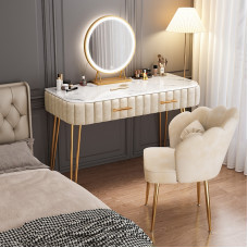 Compact Modern Dressing Table Mirror Cabinet