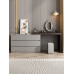 Italian Minimalist Vanity Chest Wardrobe Bedroom Modern Multifunctional High End Bedside Storage Vanity Desk