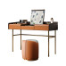 Modern Minimalistic Wooden Italian Makeup Vanity Luxurious Creamy Luxury