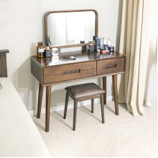 Modern Minimal Wooden Dressing Table Vanity