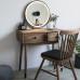 Scandinavian Walnut Wood Makeup Desk