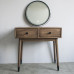 Scandinavian Walnut Wood Makeup Desk