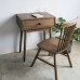 Scandinavian Walnut Wood Makeup Desk