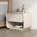 Modern Luxe Minimalist Cream Cabinet