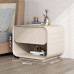 Modern Luxe Minimalist Cream Cabinet