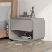 Modern Luxe Minimalist Cream Cabinet